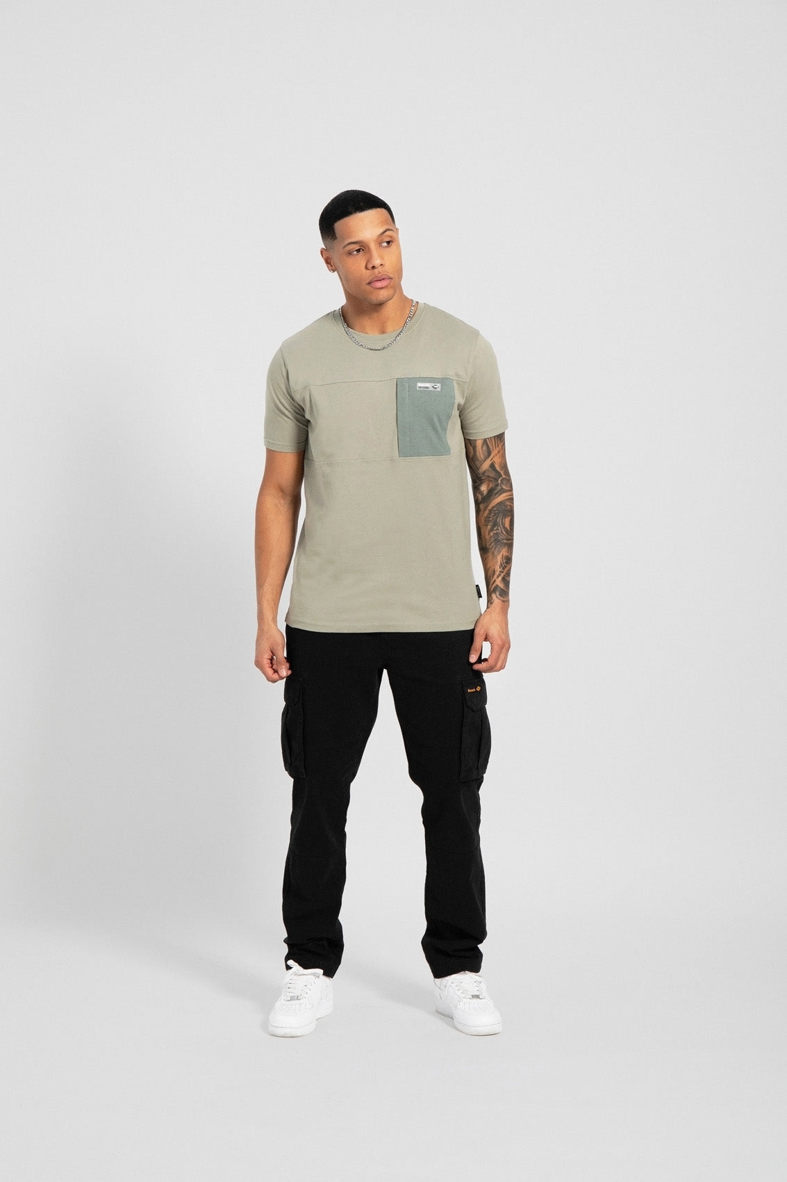 Mens ‘ALGODA’ T-Shirt – SAGE