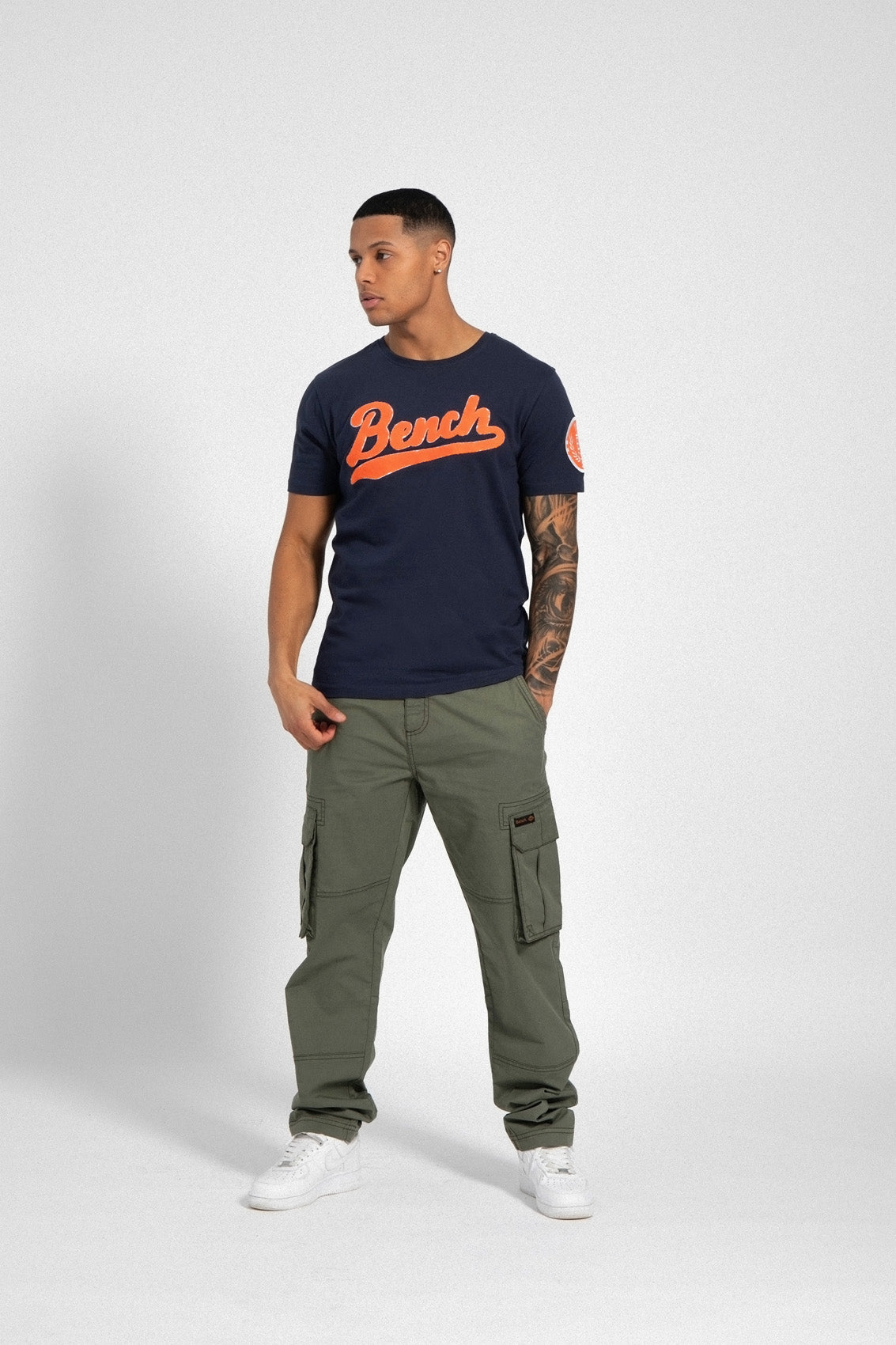 Mens ‘ENAM’ T-Shirt – NAVY