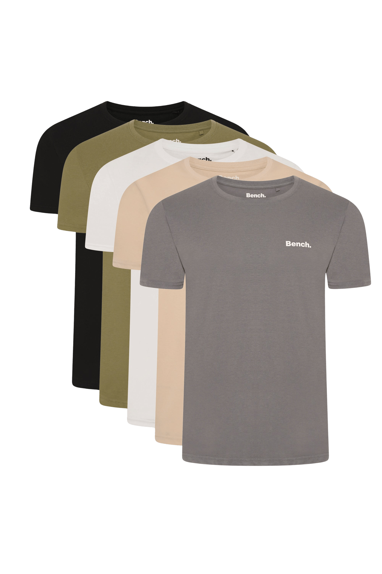 Mens ‘ENVOY’ 5 Pack T-Shirts – ASSORTED