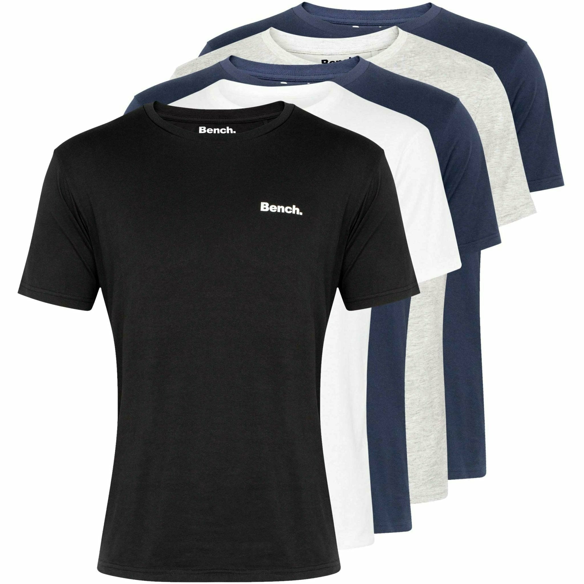 Mens ‘JOSH’ 5 Pack T-Shirts – ASSORTED