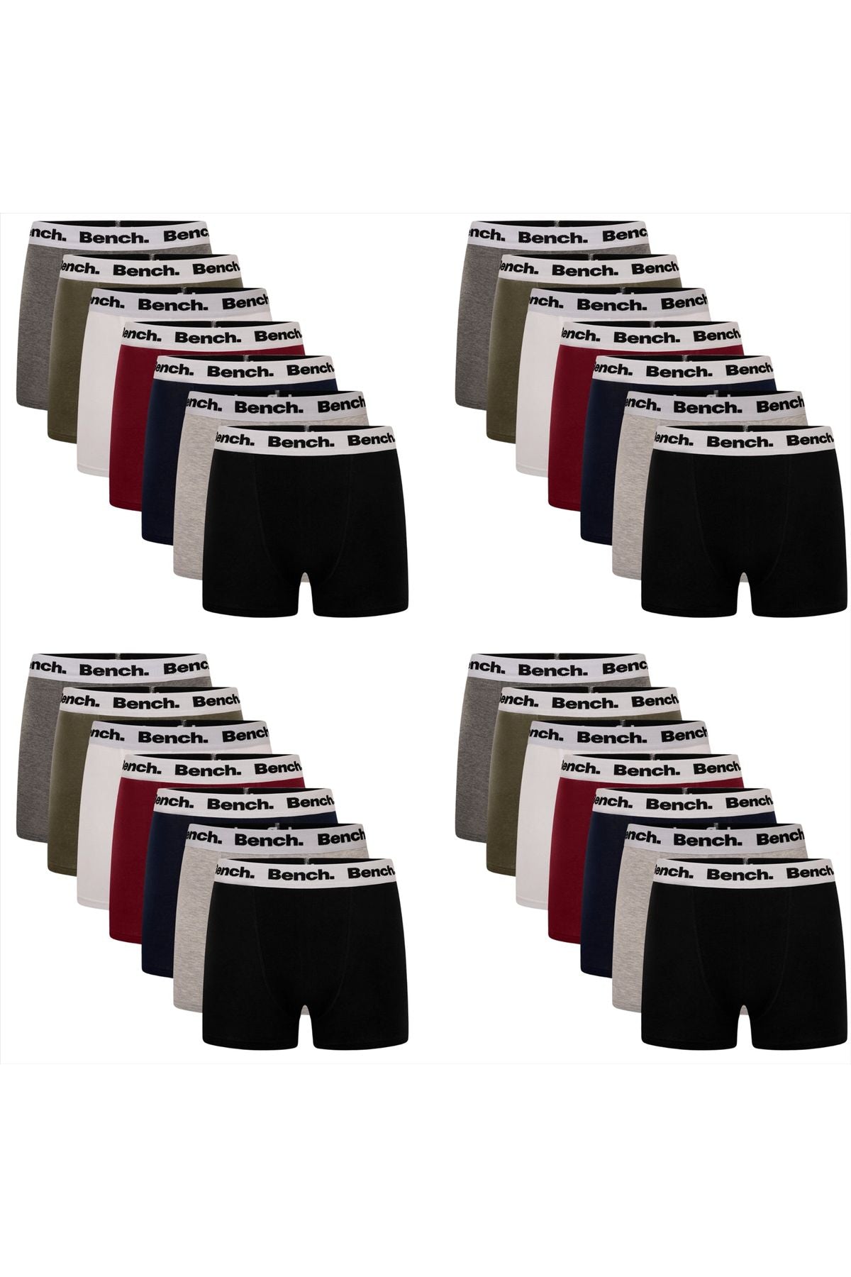 Mens ‘PONTIE’ Mega Pack 28 Multipack Boxers – ASSORTED