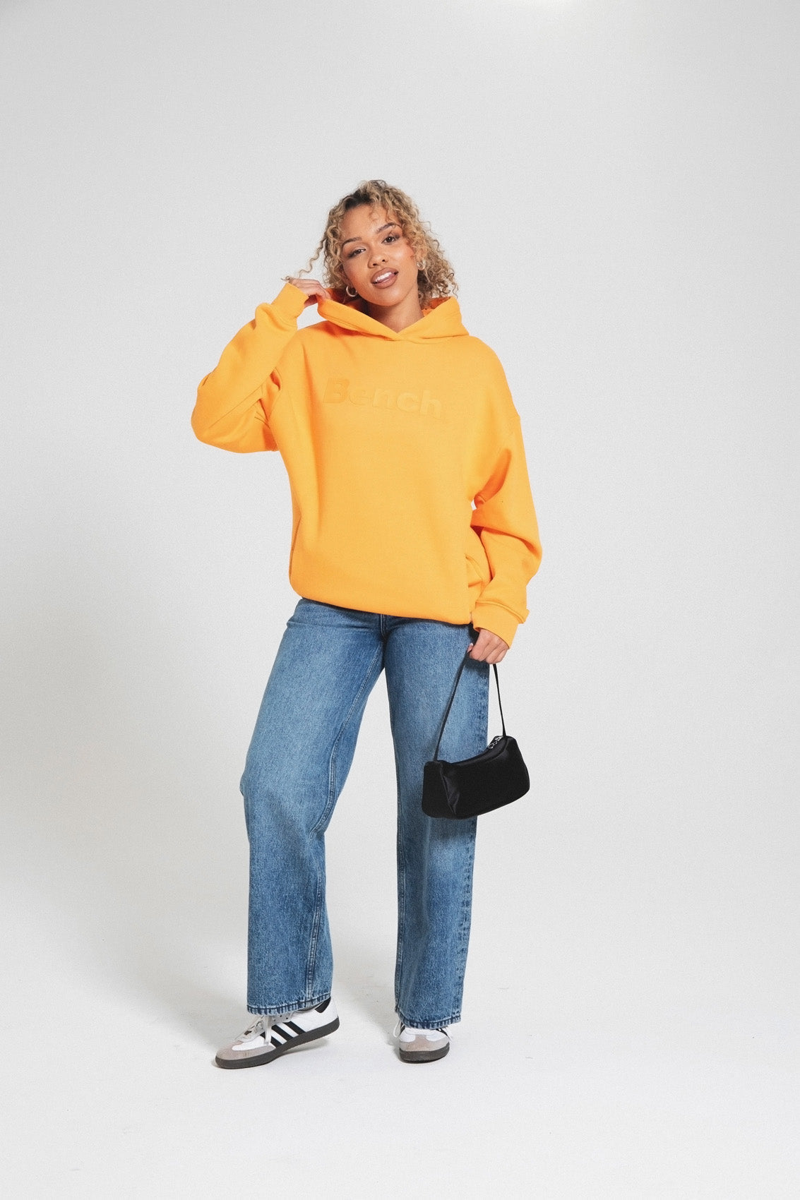 Womens ‘JENESIS’ Hoodie – ORANGE