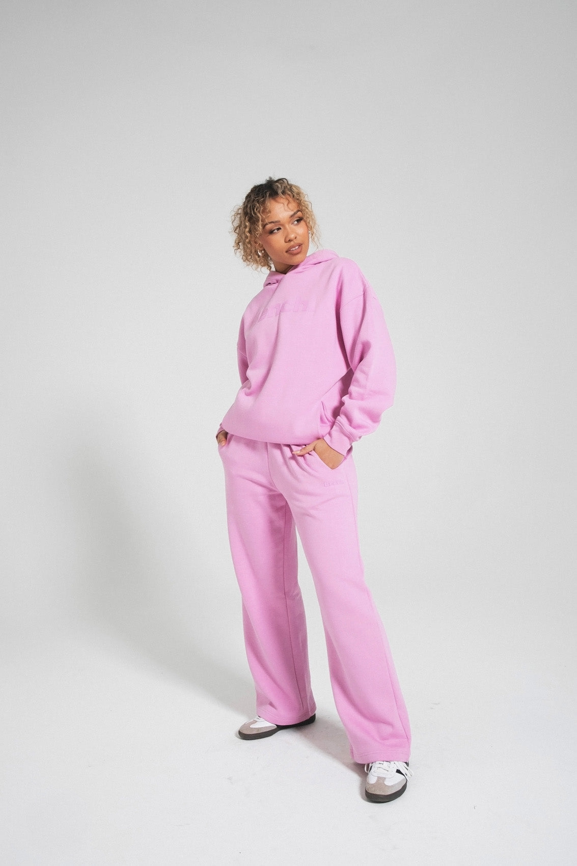 Womens ‘JENESIS’ Hoodie – PINK